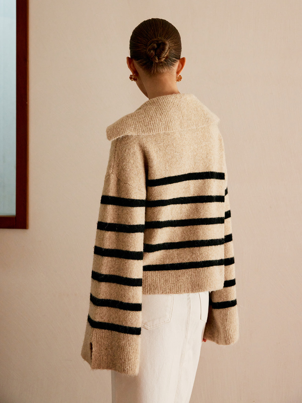 Enrica | Maglione oversize a righe