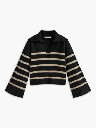 Enrica | Maglione oversize a righe