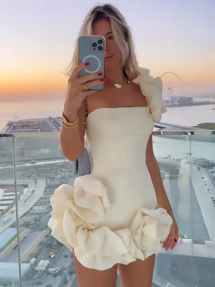 Bella | Festliches Kleid mit Blumenmuster