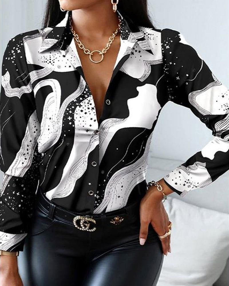 Bella | Lässige und elegante Bluse aus Baumwolle mit langen Ärmeln