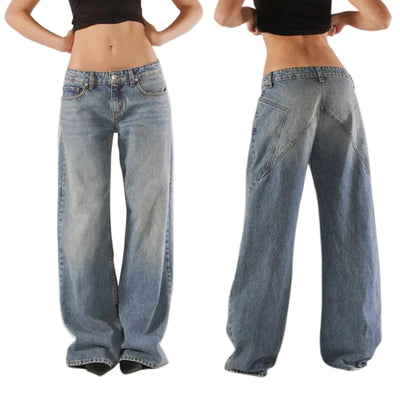 Bella | Jeans larghi a vita bassa