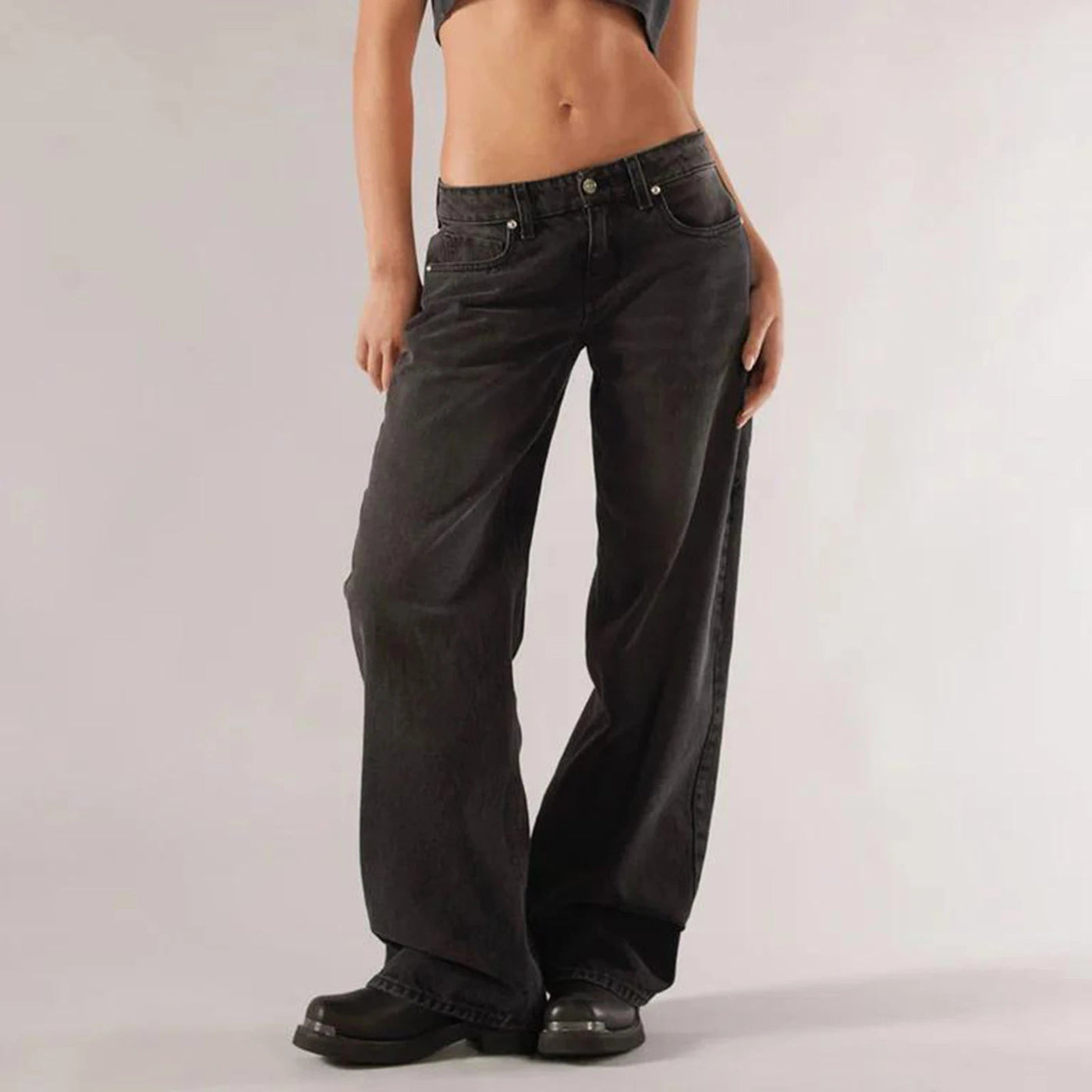 Bella | Jeans larghi a vita bassa