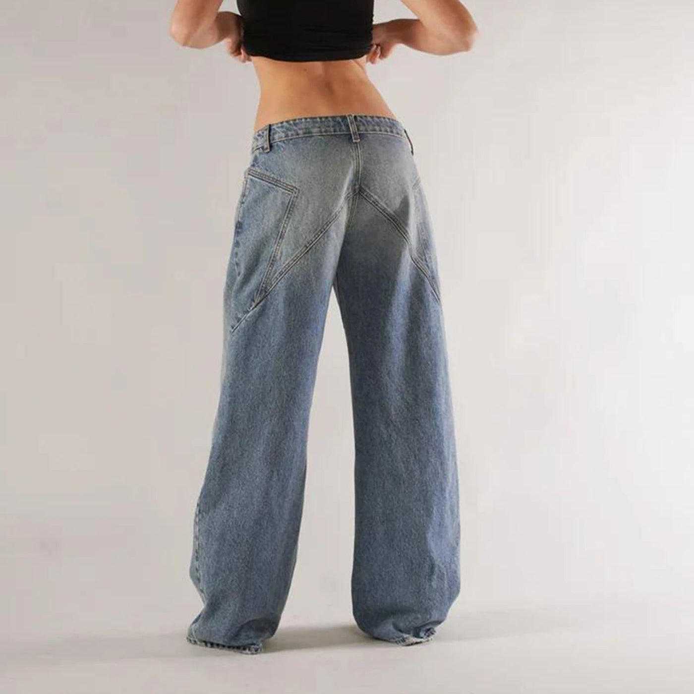 Bella | Jeans larghi a vita bassa