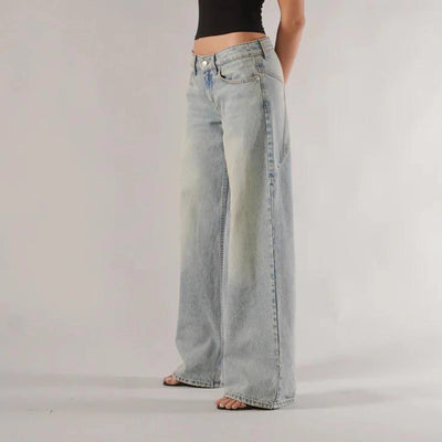 Bella | Jeans larghi a vita bassa