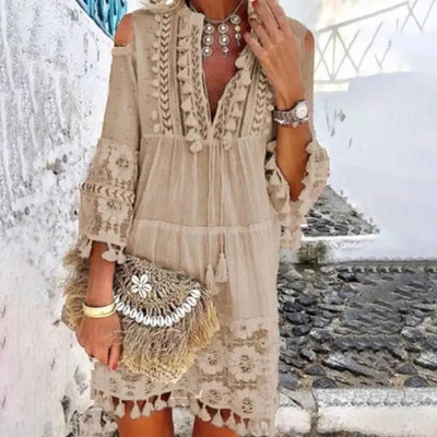 Bella | Mini-Kleid im Boho-Stil