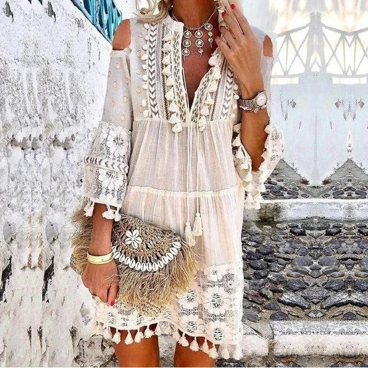 Bella | Mini-Kleid im Boho-Stil