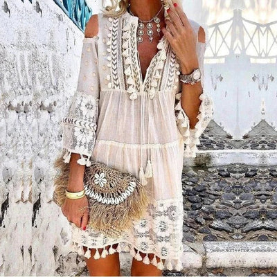 Bella | Mini-Kleid im Boho-Stil