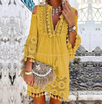 Bella | Mini-Kleid im Boho-Stil