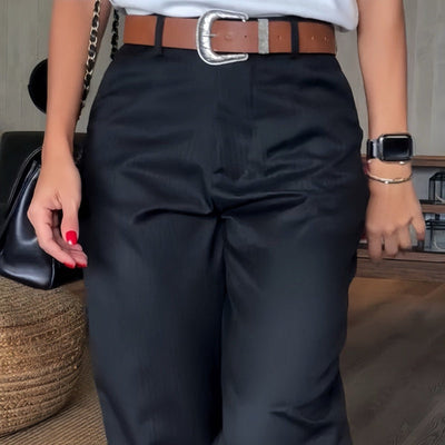 Bianca | Pantaloni a strisce eleganti e confortevoli
