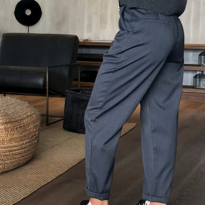 Bianca | Pantaloni a strisce eleganti e confortevoli