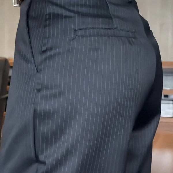Bianca | Pantaloni a strisce eleganti e confortevoli