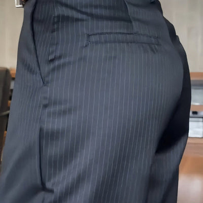 Bianca | Pantaloni a strisce eleganti e confortevoli