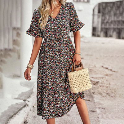 Lena | Abito Estivo Floreale Donna Casual 2