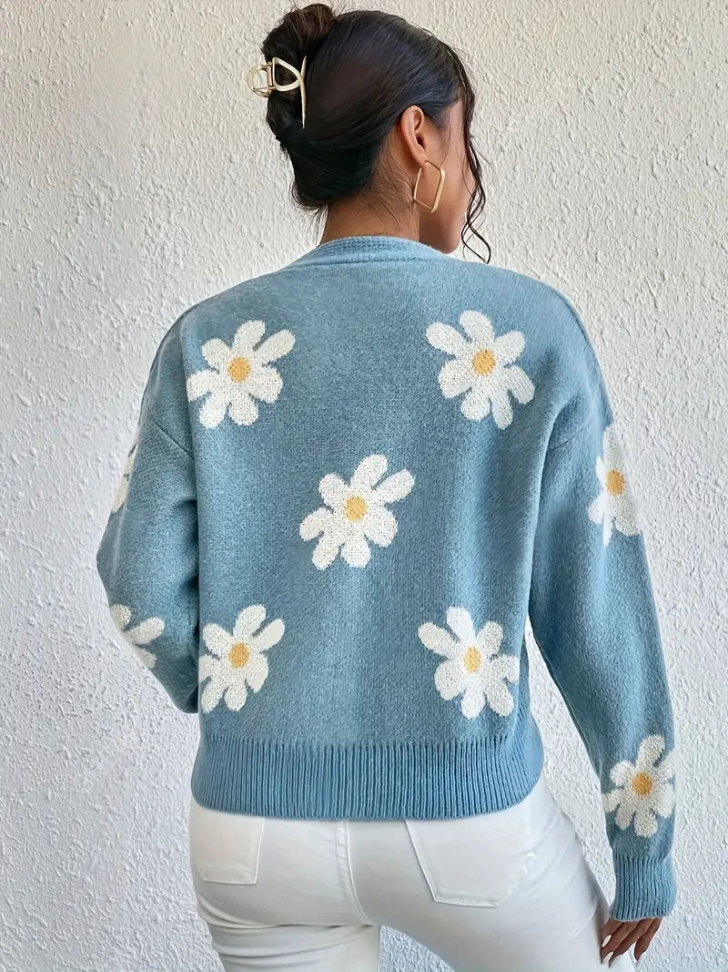 Sandra | Maglione elegante con bottoni