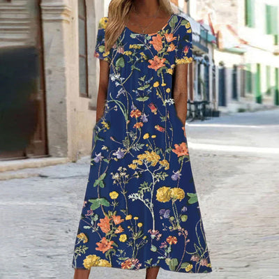 Aura | Abito floreale boho