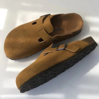 Boston Clog Zoccoli Unisex – Tessuto di Alta Qualità con Fibbia Regolabile-2
