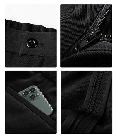 Brayden | Pantaloni drappeggiati su misura per uomini in forma da uomo 6