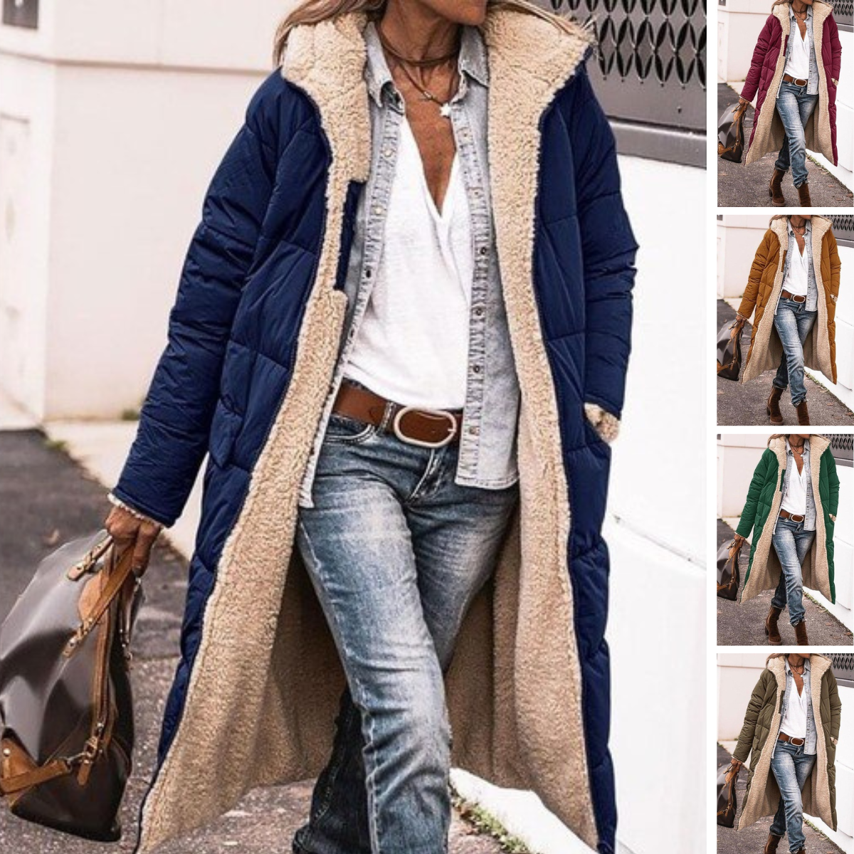 Ginetta | Elegante cappotto reversibile
