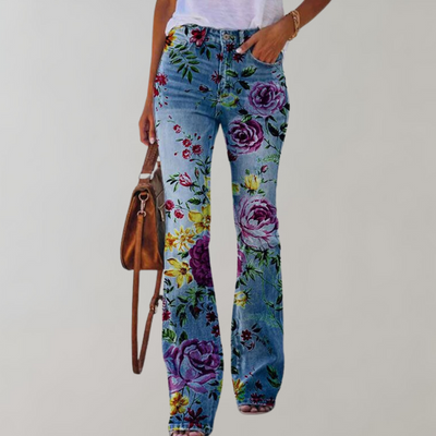 Noemi | Pantalon évasé élégant