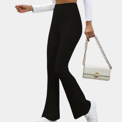 Viola | Pantaloni svasati eleganti