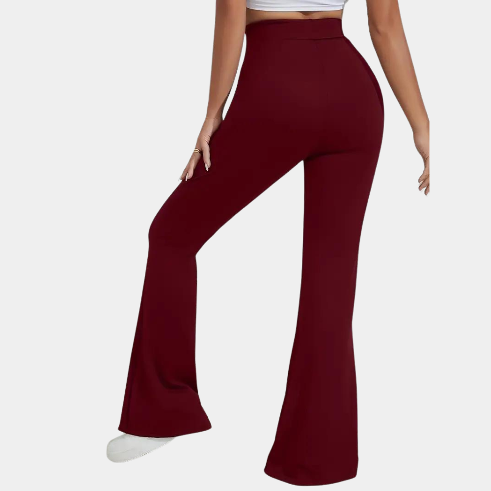 Viola | Pantaloni svasati eleganti