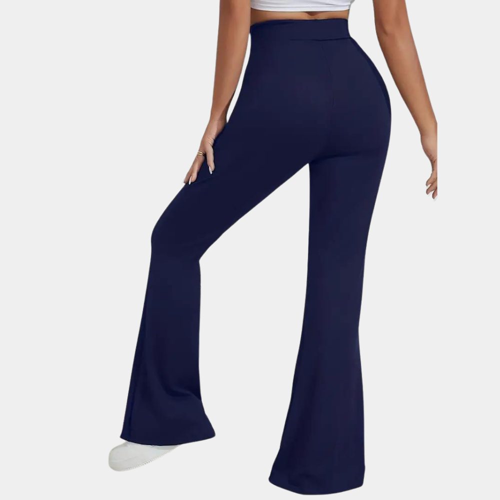 Viola | Pantaloni svasati eleganti