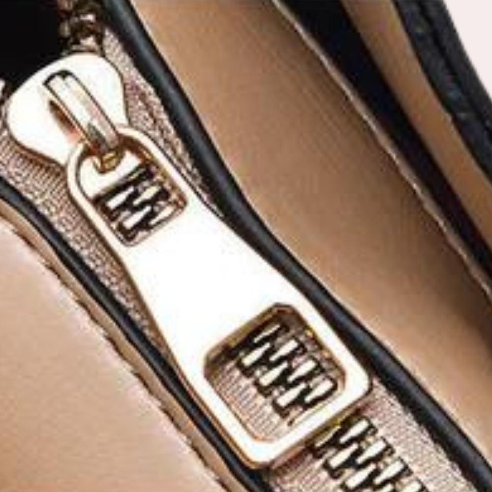 Catriona | Borsa Tracolla Donna in Tessuto Khaki con Dettagli Chic e Spallaccio Regolabile 5