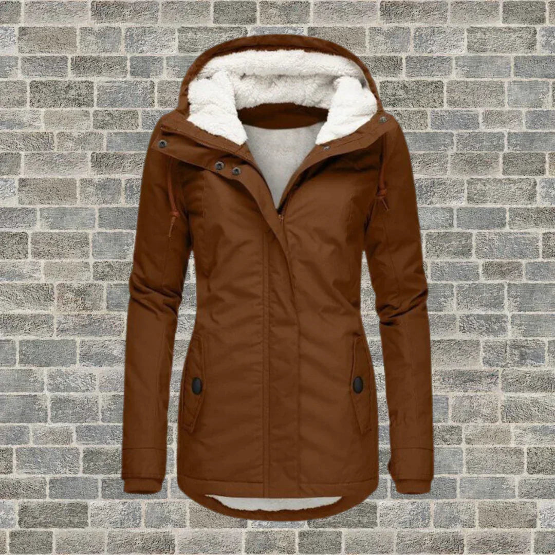 Roberta | Cappotto plissettato in cotone