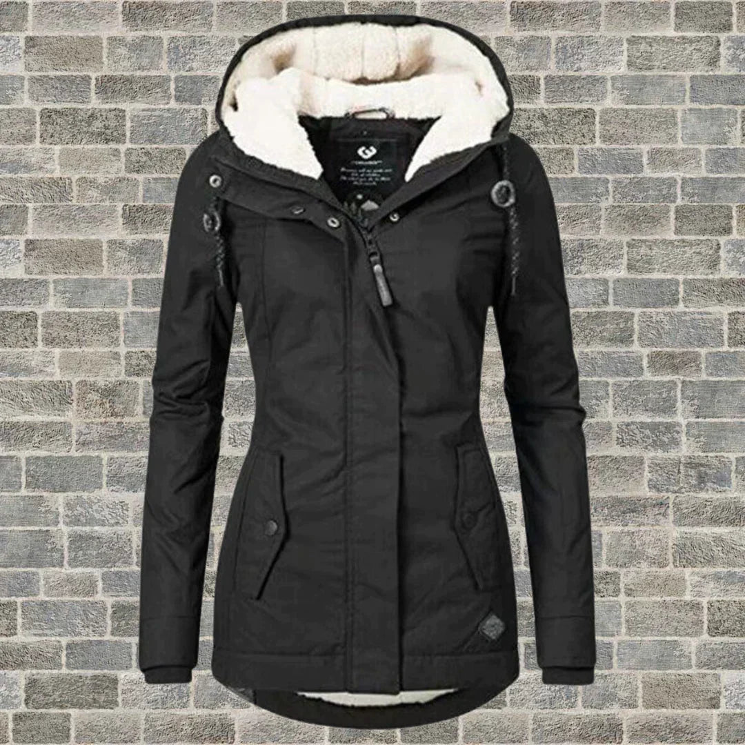 Roberta | Cappotto plissettato in cotone