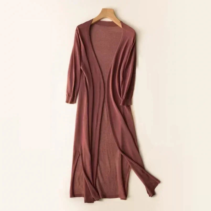 Ginevra | Cardigan lungo leggero