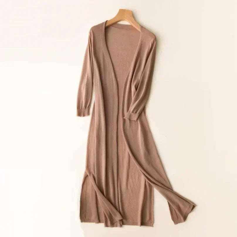 Ginevra | Cardigan lungo leggero