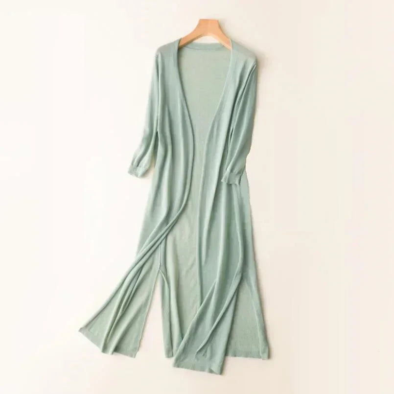 Ginevra | Cardigan lungo leggero