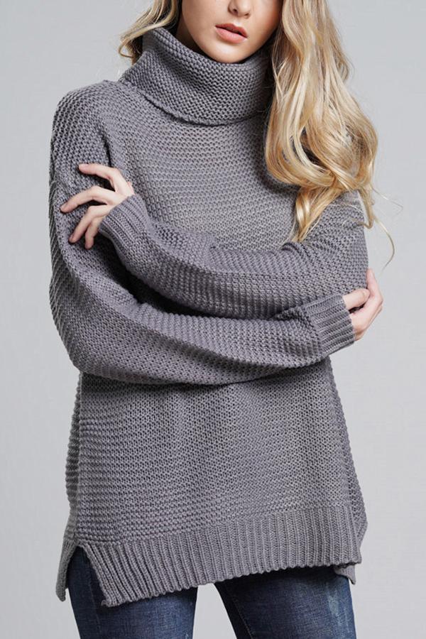Carolina | Elegante maglione lavorato a maglia grossa