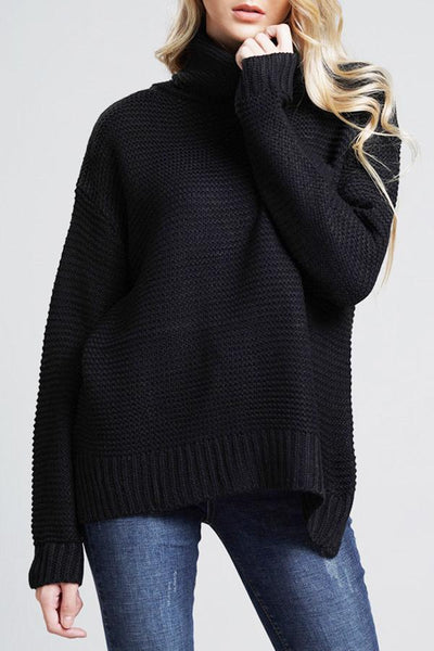 Carolina | Elegante maglione lavorato a maglia grossa