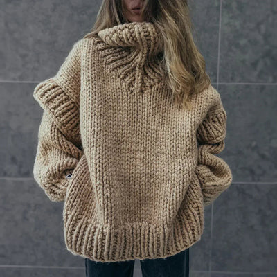 Caroline | Maglione caldo e accogliente con collo alto