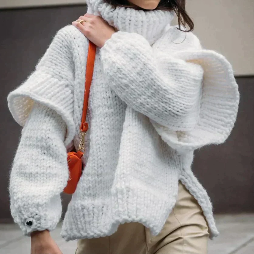 Caroline | Maglione caldo e accogliente con collo alto