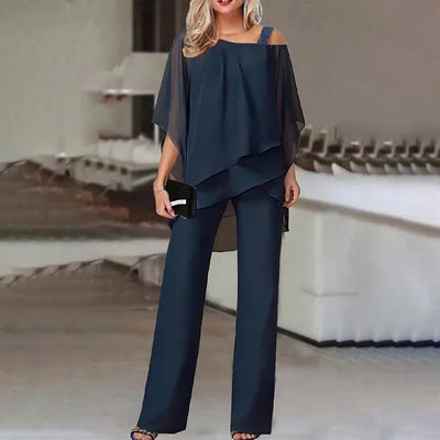 Brillante | Set di Pantaloni Eleganti – Poliestere-5