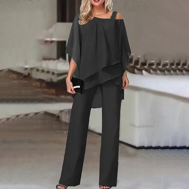 Brillante | Set di Pantaloni Eleganti – Poliestere-1