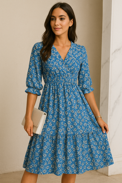 Valentina | Mini Abito Donna Floreale Casual 2
