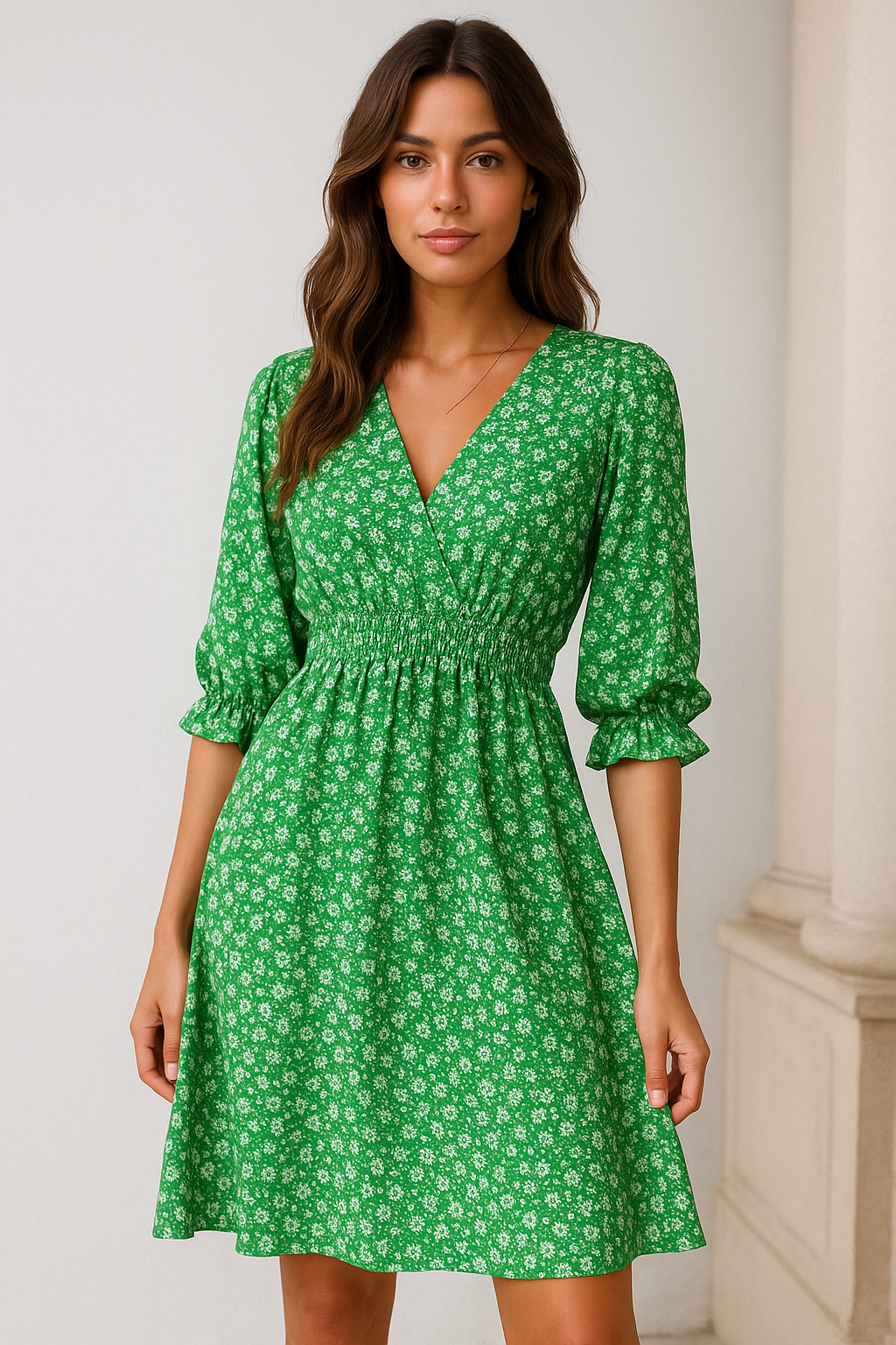 Valentina | Mini Abito Donna Floreale Casual 3