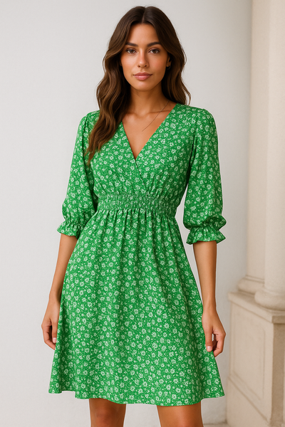 Valentina | Mini Abito Donna Floreale Casual 3