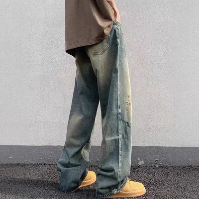 Christian | Comodi jeans lunghi e larghi