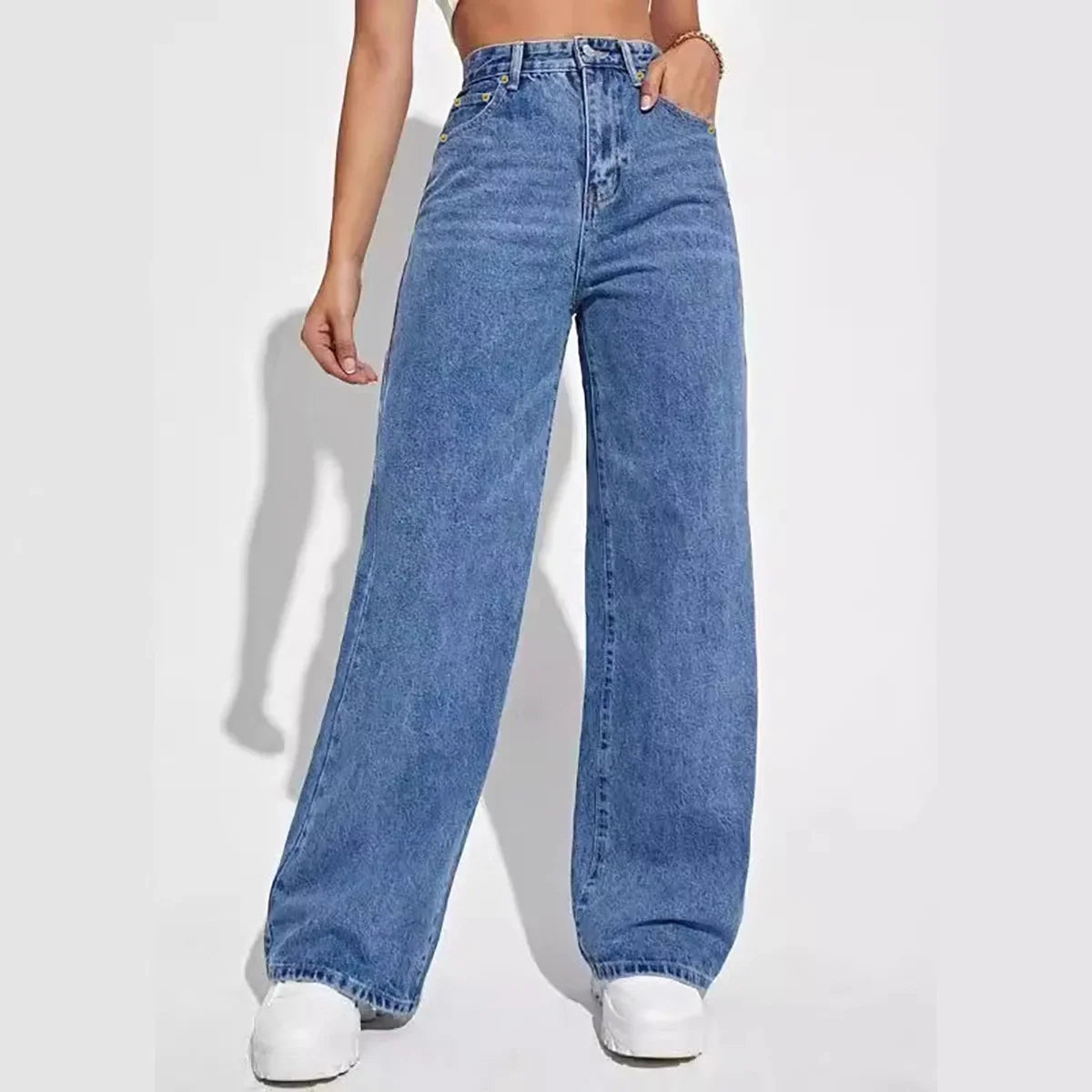 Christine | Jeans mom a vita alta