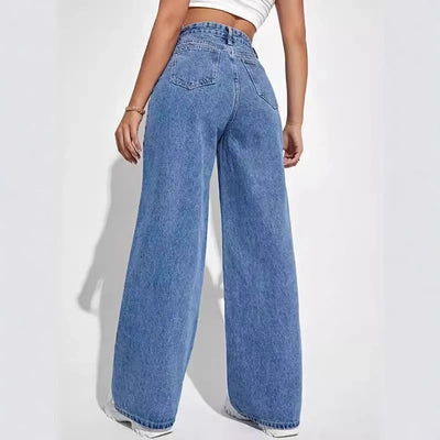 Christine | Jeans mom a vita alta