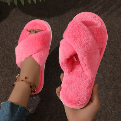 Silvia | Pantofole Cross-Design con soletta antiscivolo, comode e traspiranti