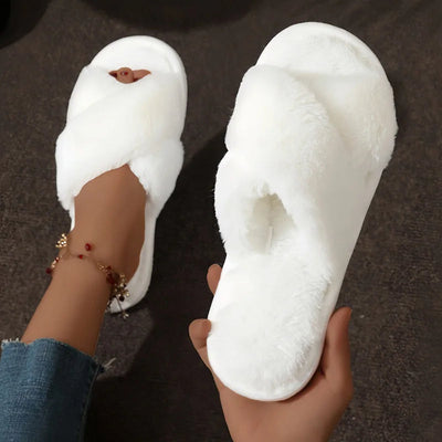 Silvia | Pantofole Cross-Design con soletta antiscivolo, comode e traspiranti