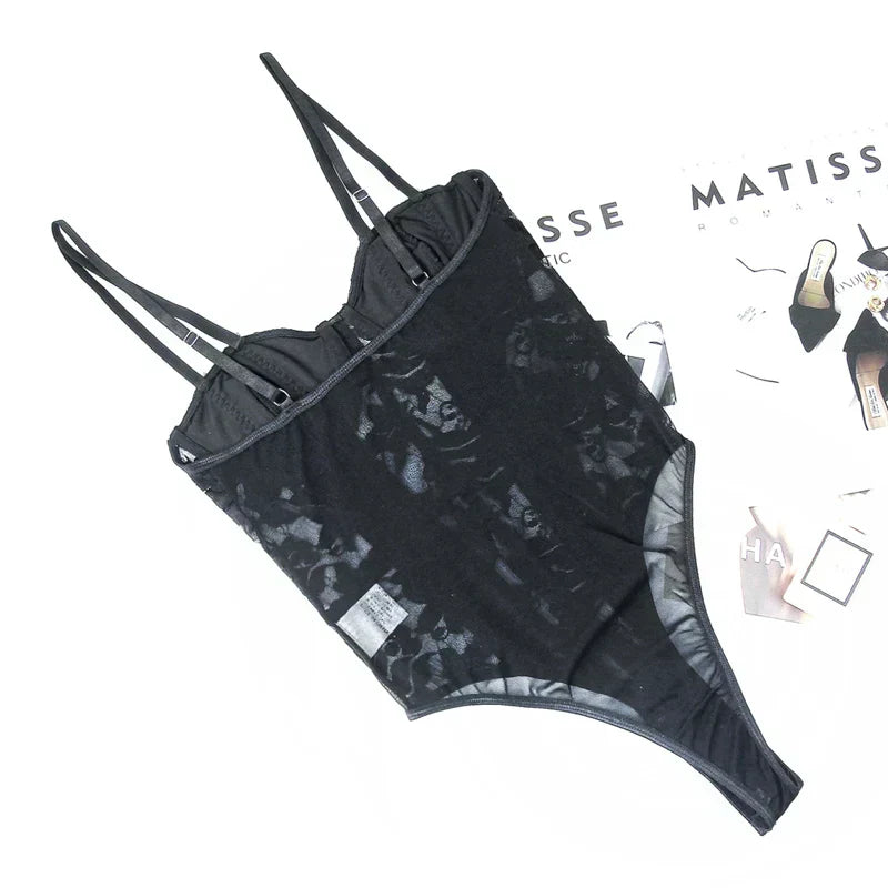 Giorgia | Corsetto ricamato Tuta per il corpo