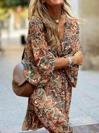Claudia | Mini Boho-Sommerkleid
