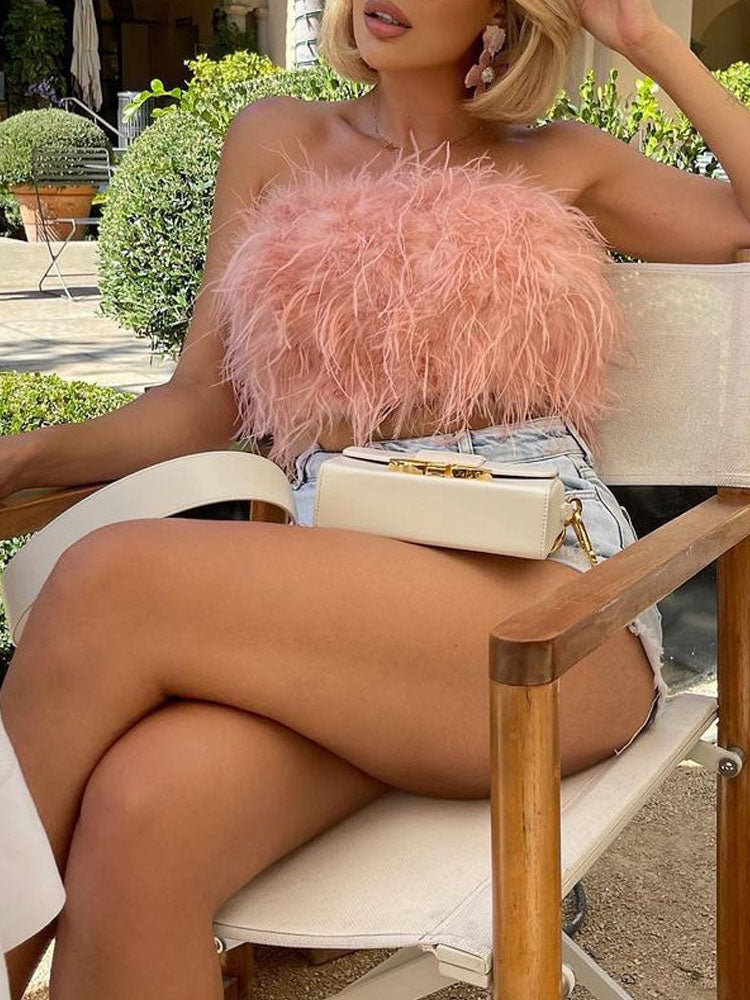 Claudia | Modernes Bandeau-Top ohne Bügel