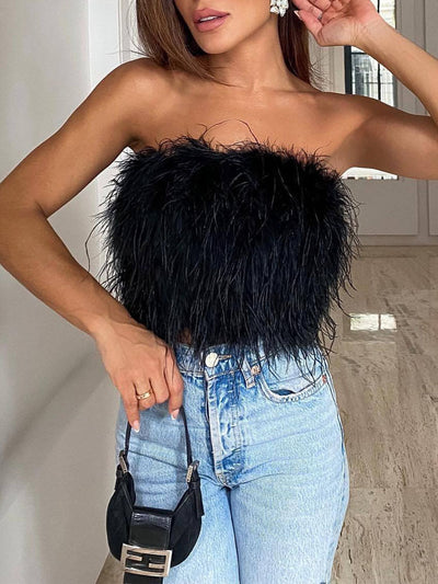 Claudia | Modernes Bandeau-Top ohne Bügel
